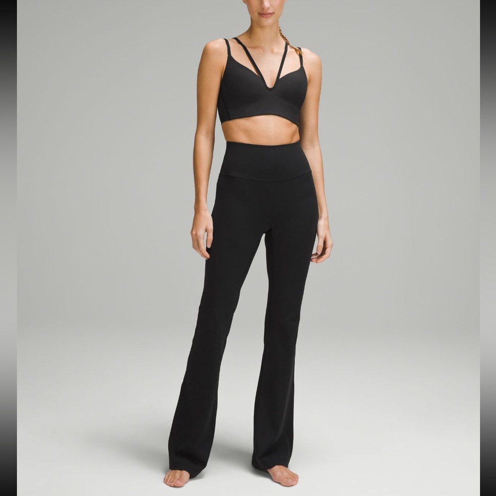COPY - Groove Super-High-Rise Nulu Flared Pant- Black Size 4